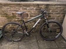 Kona Mountain Bike Large, Green And Black For Parts Or Repair
