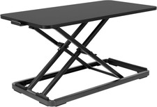 Standing Keyboard Tray, Height Adjustable Keyboard and Mouse Riser for Desk, Sit