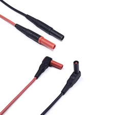 Silicone Test Lead Set Multimeter Insulated Extension CAT III CAT IV 10A