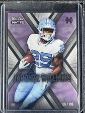 Williams. Javonte - 2021 Wild Card - X-Plode - 105/199