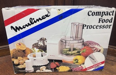 Moulinex Compact Food Processor New In Box French With Instructions