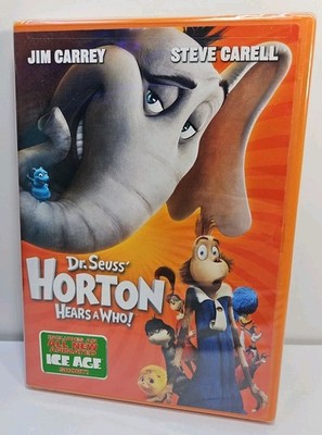 Dr. Seuss  Horton Hears a Who! (DVD, 2008) NEW, SEALED, Seth Rogen, Jim Carrey 