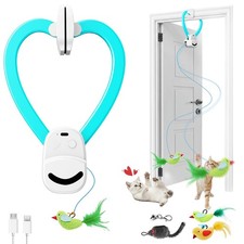 CATPICK Interactive Cat Toys for Indoor Cats Automatic Electric Flying Bird F...