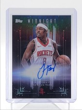 JAE'SEAN TATE 2025-26 TOPPS MIDNIGHT DARK MARKS HOUSTON ROCKETS AUTO Q7018