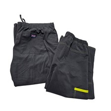 Mixed Lot Gray Scrub Pants Medium Cherokee Workwear Scrubstarer Cargo Bottoms