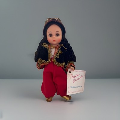 VTG NIB Madame Alexander Algeria Doll/Original Box/Tag/Braids W/Jeweled Accents