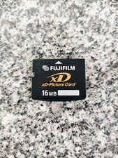 Vintage Fujifilm xD Picture Card 16MB Memory Card for Fuji FinePix Camera
