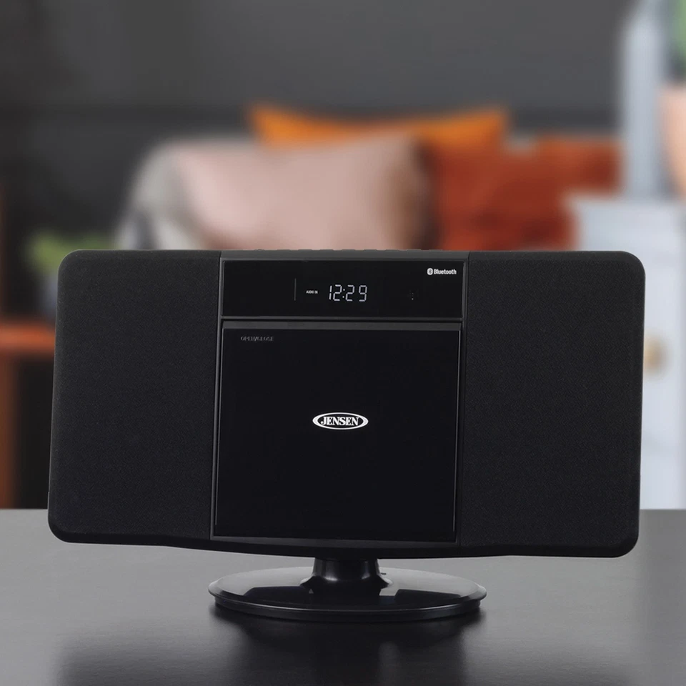 JENSEN® Bluetooth® Wall-Mountable Music System with CD Player and AM/FM Radio, J - Image 3 of 4