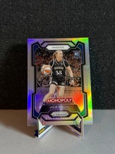 2024 Panini Prizm Monopoly WNBA Julie Vanloo Silver #34 Washington Mystics RC