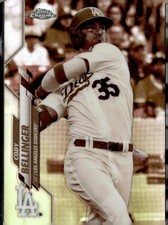 2020 Topps Chrome #77 Cody Bellinger Sepia Refractor