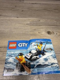 LEGO CITY 60126 Figures And Manual Only !!!!!