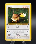 Eevee Pokemon Card 1st Edition Team Rocket 55/82 Common TCG 2000 WOTC