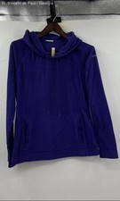 Columbia Full Zip Fleece Hoodie Women's Medium Purple Casual