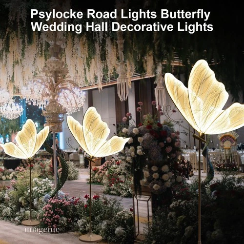 2 Stück Schmetterling Stehlampe, Deckenlampe, für Hochzeit Party Dekoration Requisiten - 31 Zoll - Bild 5 von 11