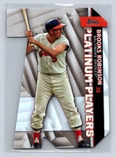 2021 Topps Brooks Robinson Platinum Players Die Cut PDC-19