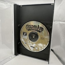 Golden Axe The Duel Sega Saturn 1996 Disc & Back Cover