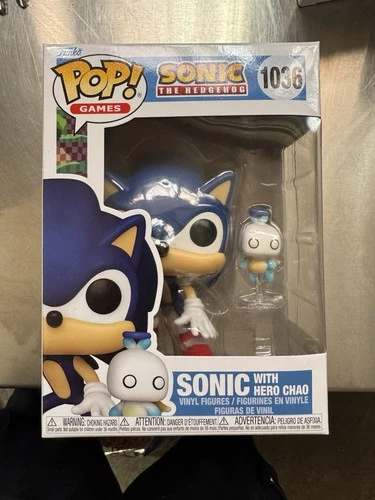 Funko Pop! Sonic the Hedgehog with Hero Chao Buddy #1036 Vinyl Figure