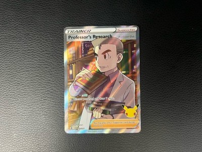 Professor's Research (Full Art) Ultra Rare Celebrations 024/025 Pokemon Card Nm