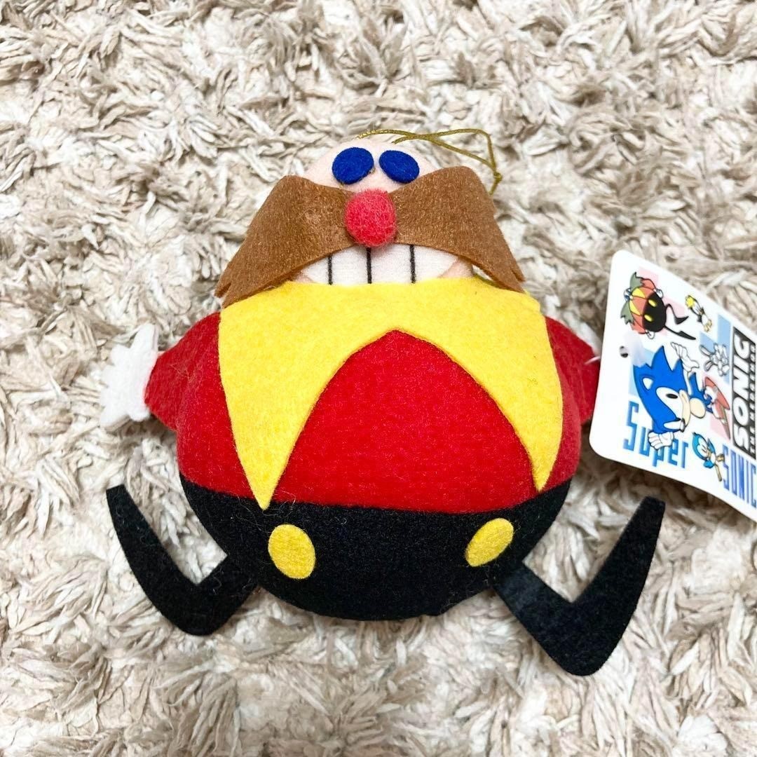 SEGA Sonic the Hedgehog Plush Mascot Dr Eggman Dr. Egg Man Retro Japan