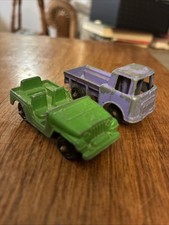 Tootsietoy Midgets Jeep And Jeep Pickup