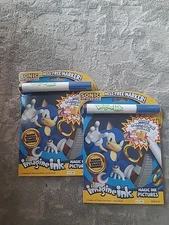 Imagine Ink Sonic The Hedgehog Magic Reveal Games Pack Of 2 