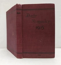 1915 antique DIARY barre vt ADOLPH B LANE history roofer builder auto errands