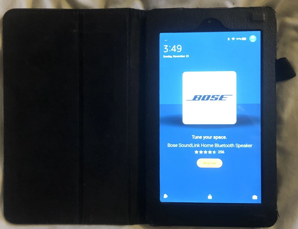 Amazon Fire 7 with Alexa 7" Display  Tablet With SD Card - Black (B01GEW27DA) - Image 4 of 4