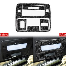 For Chevrolet Camaro 2010-2015 Forged Carbon Fiber Interior Reading Light Trim