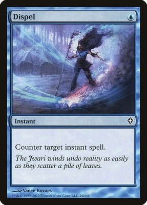 DISPEL X 4 E/X+ WORLDWAKE MAGIC THE GATHERING