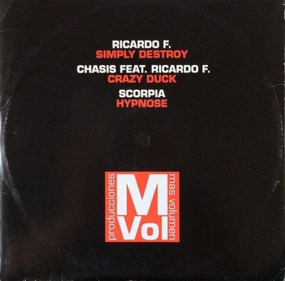 Various - Mas Volumen E.P. - Spanish 12'' Vinyl - 2005 - Blanco Y Negro