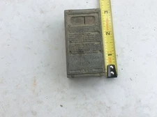 Antique Label Print Block , Pine & Tar Cough Medicine , Apothecary