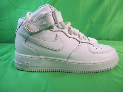 Nike Air Force Size Youth White Basketball Shoes Sneakers