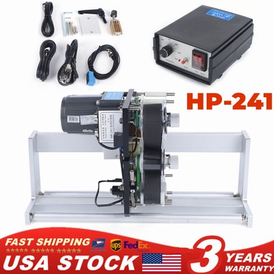 Automatic Electric Hot Stamp Ribbon Code Printer Ribbon Coding Machine HP-241