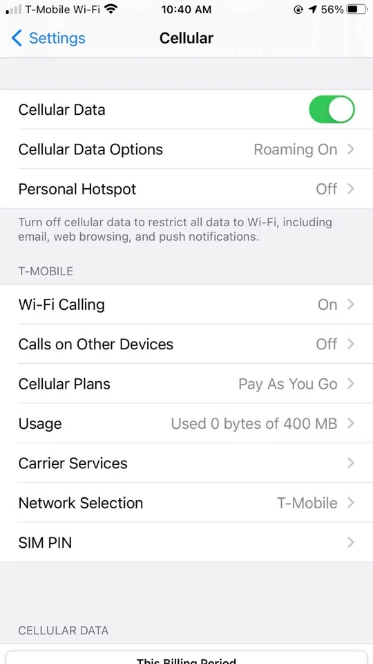 T-Mobile Prepaid Pay As You Go $3/Month Plan and Sim Card $0.1 per Text/Min - Image 3 of 4