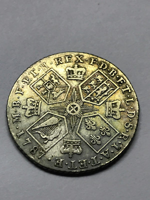 イギリス シリング銀貨 1787 Great Britain Shilling KM 607.1 Prices