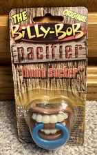 3m Thumb Sucker Pacifier Billy-Bob Blue Boy Baby Shower Gift New in Packaging