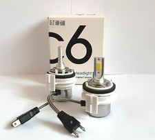 2 LED H7  CAN bus ready Headlight Bulbs for E46 BMW 3 Series + LED bulb Holders 