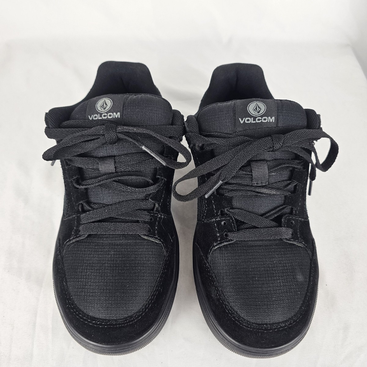 超美品★VOLCOM エプロン 黒 Volcom Evolve Workwear Composite Toe Low Top Skater Shoes