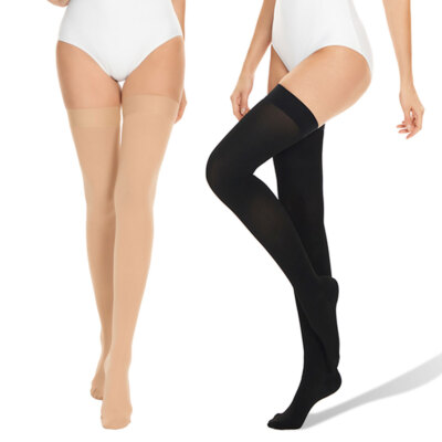 Compression Socks Men Women Thigh High Stockings Edema Diabetics Varicose Veins