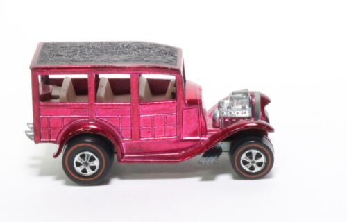HOT WHEELS REDLINE CLASSIC '31 WOODY ROSE - Imagen 2 de 10