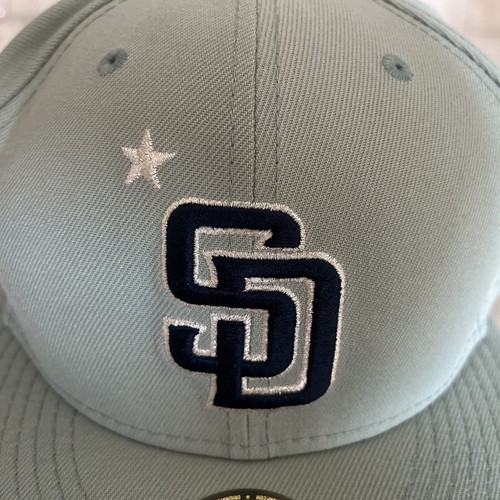 SOMBRERO SAN DIEGO PADRES NUEVA ERA 2023 All Star Game Field 59Fifty 7 3/4 Nuevo con Etiquetas - Imagen 3 de 8