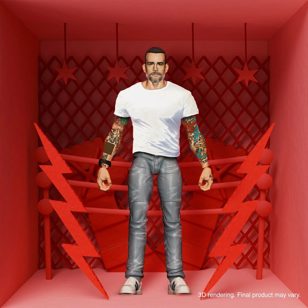WWE Elite Collection CM Punk Returns Action Figure * Rare 2024 Mattel Creations