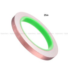Conductive Copper Track Self-Adhesive Tape 25m 50m Strip Track for PCB Wiring RC