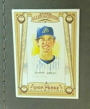 2006 Topps Allen & Ginter Dick Perez Collection #1 Shawn Green