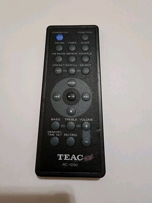 OEM Genuine TEAC RC-1090 Audio System Remote Control 
