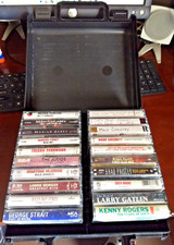 Lot Of 20 Classic Outlaw Country Oldies Cassettes Audio Tapes With Plastic Case