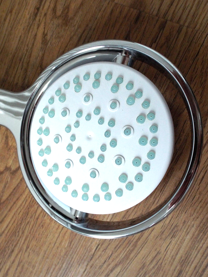 Mira 360 M Hand Held Shower Head Chrome White Four Spray eBay