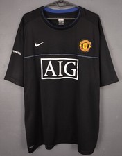 MEN'S FC MANCHESTER UNITED 2008/2009 SHIRT JERSEY SOCCER FOOTBALL SIZE 2XL XXL