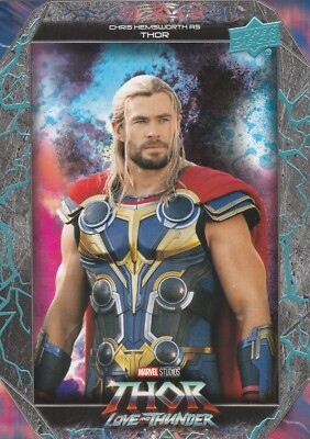 2023 Upper Deck Marvel Thor Love and Thunder Ensemble Insert E-2 Thor