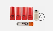 VOLVO OIL CHANGE KIT, B76, BF7814, B7685, PF7744, FREE GREASE